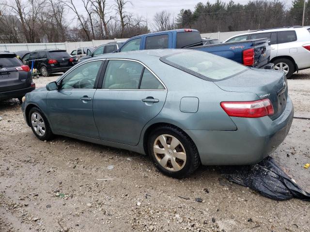 4T4BE46K08R031118 - 2008 TOYOTA CAMRY CE TEAL photo 2