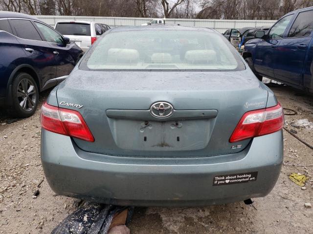 4T4BE46K08R031118 - 2008 TOYOTA CAMRY CE TEAL photo 6