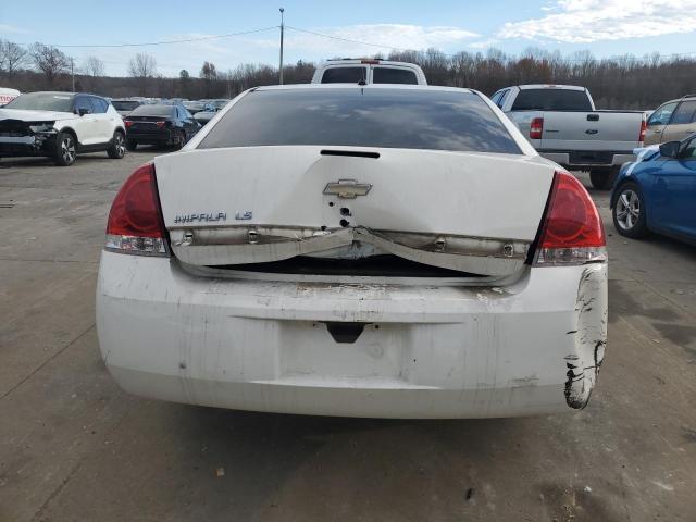 2G1WB57N291228160 - 2009 CHEVROLET IMPALA LS WHITE photo 6