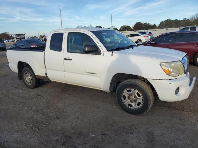 5TETX22N17Z378402 - 2007 TOYOTA TACOMA ACCESS CAB WHITE photo 4