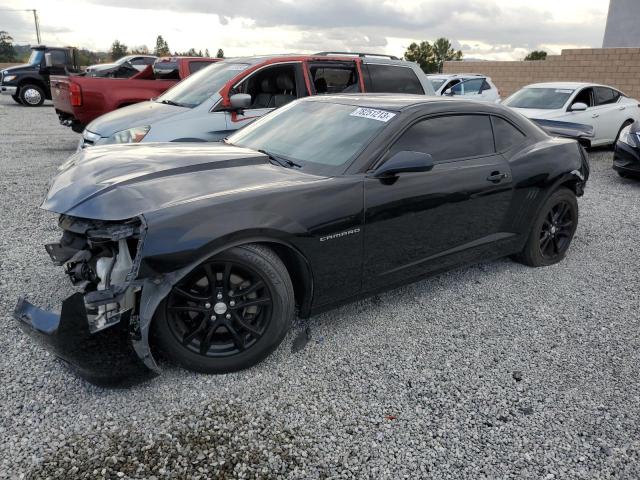 2G1FB1E32E9241190 - 2014 CHEVROLET CAMARO LT BLACK photo 1