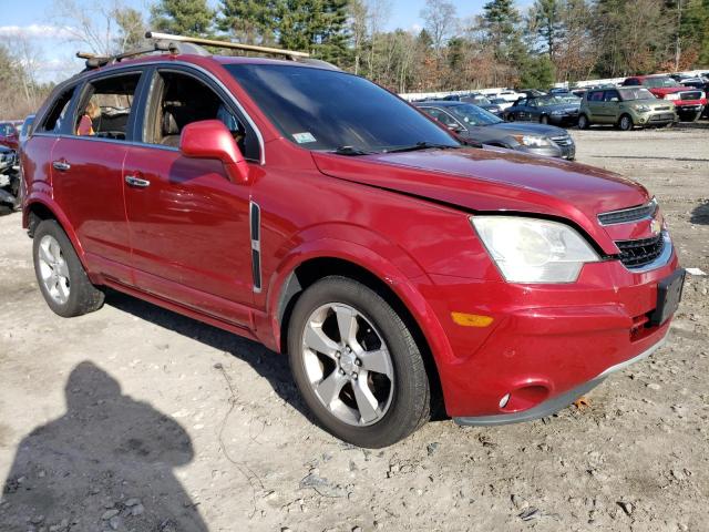 3GNAL4EK0ES509235 - 2014 CHEVROLET CAPTIVA LTZ RED photo 4