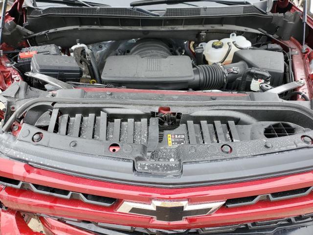 1GCPADED9RZ124484 - 2024 CHEVROLET SILVERADO C1500 RST RED photo 11