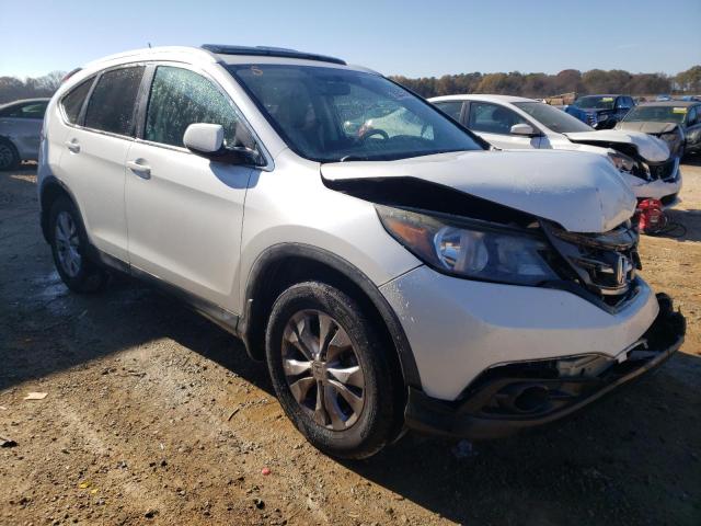 5J6RM3H77CL043505 - 2012 HONDA CR-V EXL WHITE photo 4