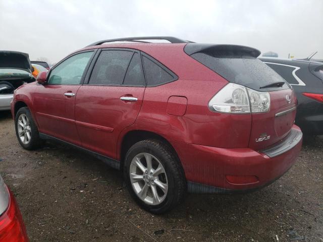 2T2HK31U89C104427 - 2009 LEXUS RX 350 RED photo 2