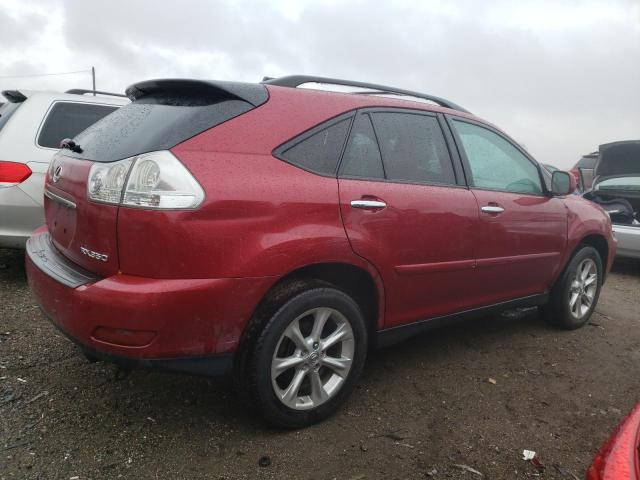 2T2HK31U89C104427 - 2009 LEXUS RX 350 RED photo 3