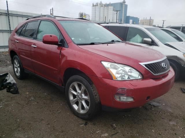 2T2HK31U89C104427 - 2009 LEXUS RX 350 RED photo 4