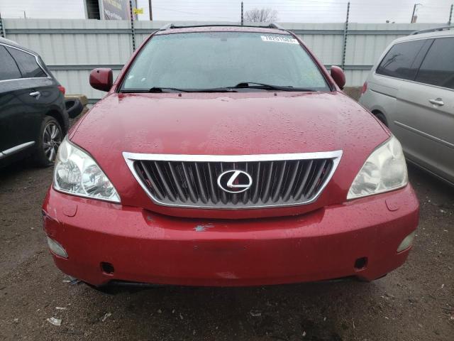 2T2HK31U89C104427 - 2009 LEXUS RX 350 RED photo 5