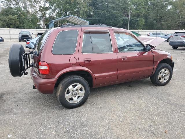 KNDJB723725108846 - 2002 KIA SPORTAGE BURGUNDY photo 3