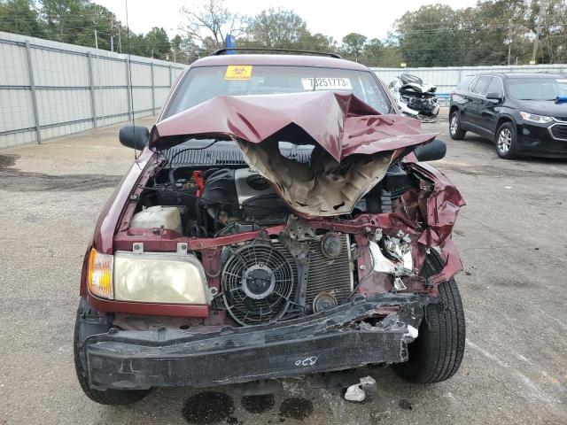 KNDJB723725108846 - 2002 KIA SPORTAGE BURGUNDY photo 5