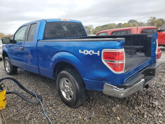 1FTFX1EF0BFB76507 - 2011 FORD F150 SUPER CAB BLUE photo 2