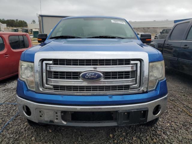 1FTFX1EF0BFB76507 - 2011 FORD F150 SUPER CAB BLUE photo 5