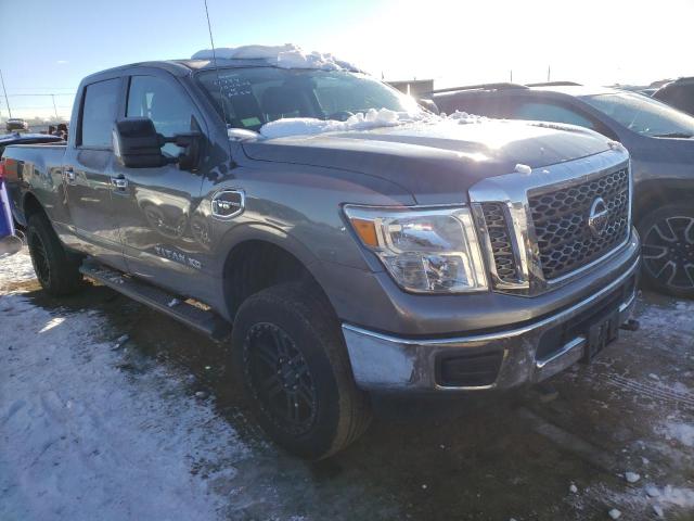 1N6AA1F38HN526431 - 2017 NISSAN TITAN XD S GRAY photo 4