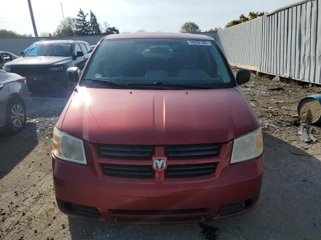 1D8HN44E29B512315 - 2009 DODGE GRAND CARA SE RED photo 5