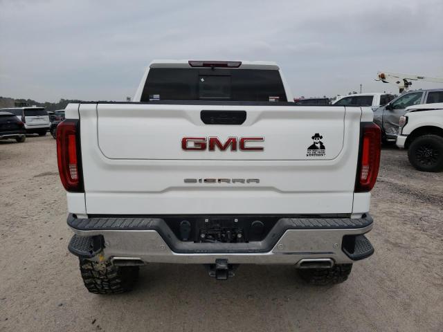 3GTU9DEDXMG248767 - 2021 GMC SIERRA K1500 SLT WHITE photo 6