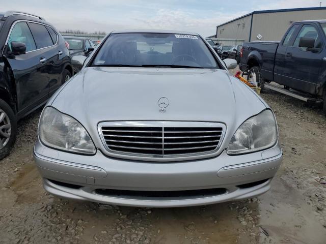 WDBNG75J32A245589 - 2002 MERCEDES-BENZ S 500 SILVER photo 5