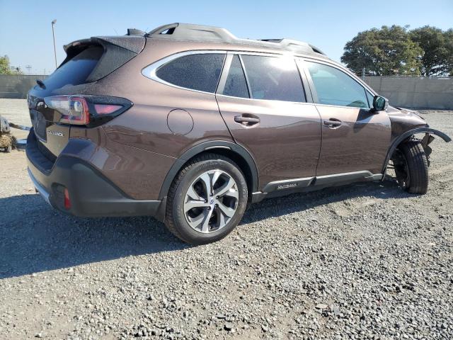 4S4BTANC4L3148062 - 2020 SUBARU OUTBACK LIMITED BROWN photo 3