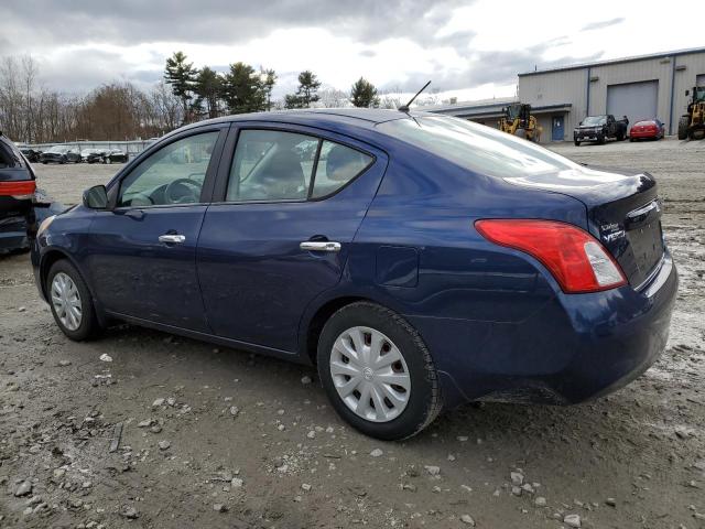 3N1CN7AP9CL855227 - 2012 NISSAN VERSA S BLUE photo 2