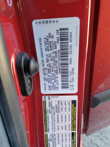 1NXBR32EX7Z852766 - 2007 TOYOTA COROLLA CE RED photo 12