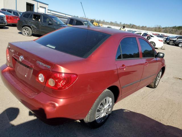 1NXBR32EX7Z852766 - 2007 TOYOTA COROLLA CE RED photo 3