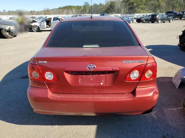 1NXBR32EX7Z852766 - 2007 TOYOTA COROLLA CE RED photo 6