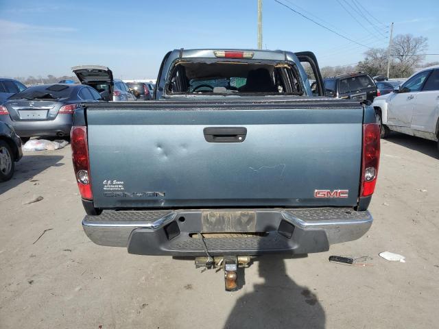 1GTDS136X68216871 - 2006 GMC CANYON GREEN photo 6