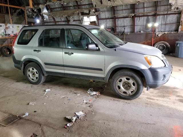 JHLRD685X6C022838 - 2006 HONDA CR-V LX SILVER photo 4