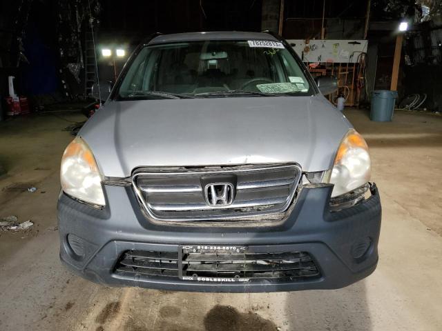 JHLRD685X6C022838 - 2006 HONDA CR-V LX SILVER photo 5