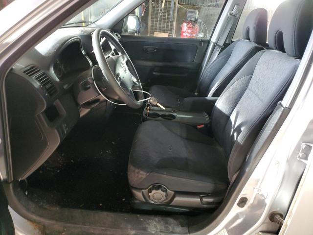 JHLRD685X6C022838 - 2006 HONDA CR-V LX SILVER photo 7