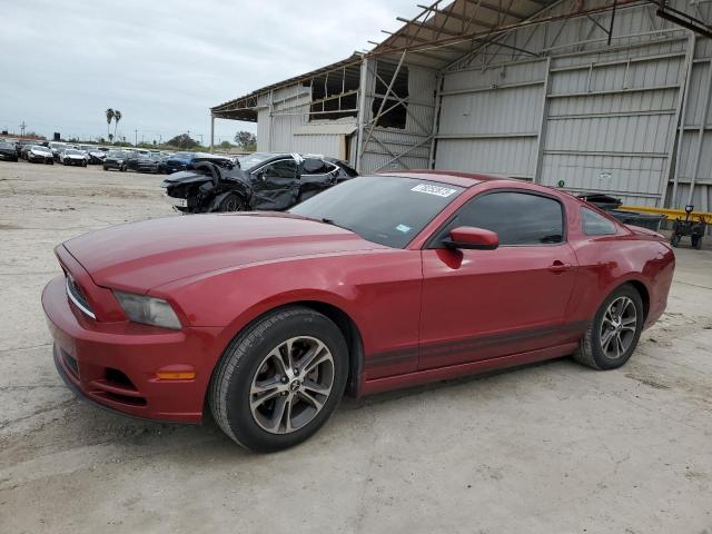 1ZVBP8AMXE5240443 - 2014 FORD MUSTANG RED photo 1