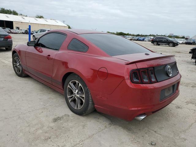 1ZVBP8AMXE5240443 - 2014 FORD MUSTANG RED photo 2