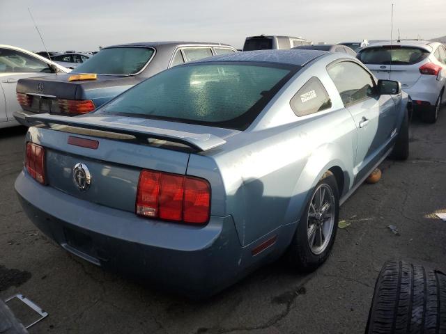 1ZVFT80N655120663 - 2005 FORD MUSTANG BLUE photo 3