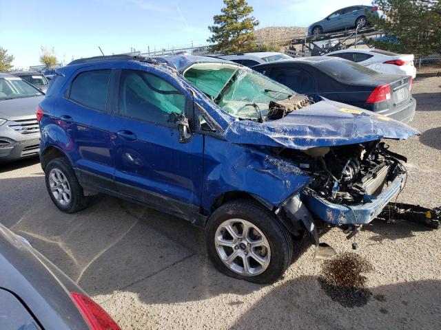 MAJ6P1UL6JC207126 - 2018 FORD ECOSPORT SE BLUE photo 4