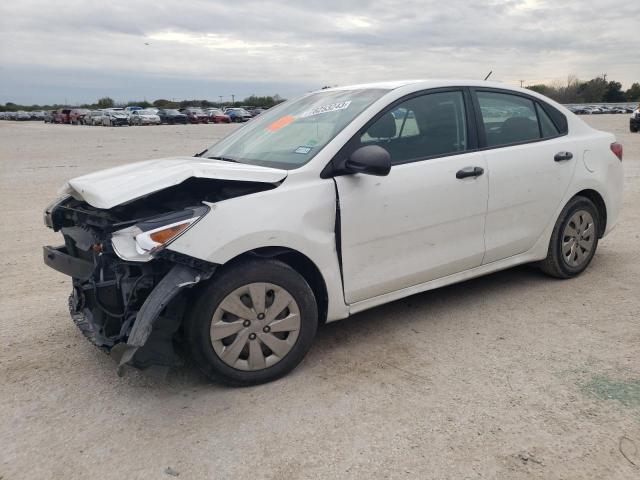 3KPA24AB9JE081529 - 2018 KIA RIO LX WHITE photo 1