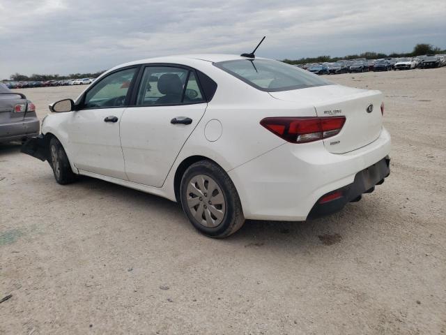 3KPA24AB9JE081529 - 2018 KIA RIO LX WHITE photo 2