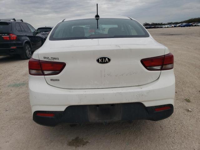 3KPA24AB9JE081529 - 2018 KIA RIO LX WHITE photo 6