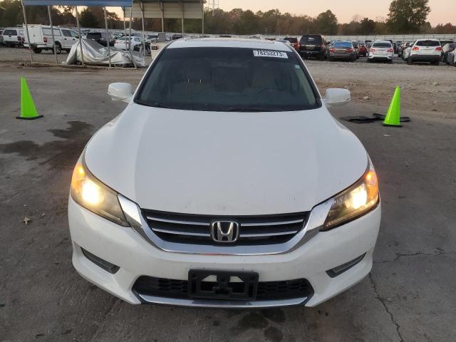 1HGCR2F78FA148341 - 2015 HONDA ACCORD EX WHITE photo 5