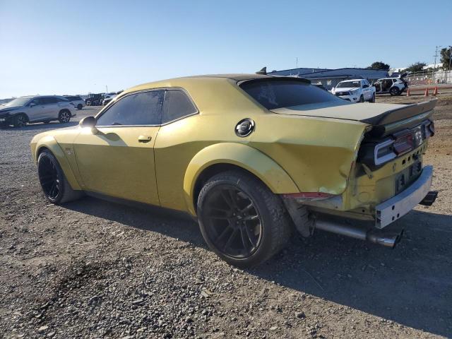 2C3CDZFJ6MH590135 - 2021 DODGE CHALLENGER R/T SCAT PACK YELLOW photo 2