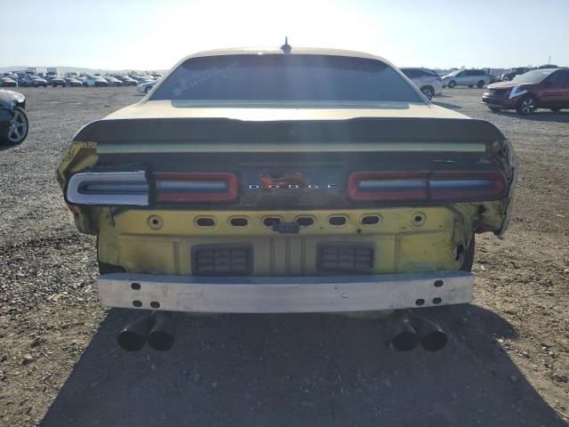 2C3CDZFJ6MH590135 - 2021 DODGE CHALLENGER R/T SCAT PACK YELLOW photo 6