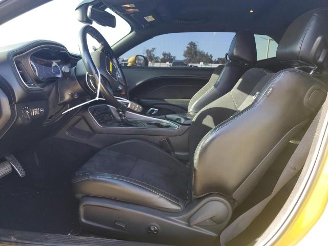 2C3CDZFJ6MH590135 - 2021 DODGE CHALLENGER R/T SCAT PACK YELLOW photo 7