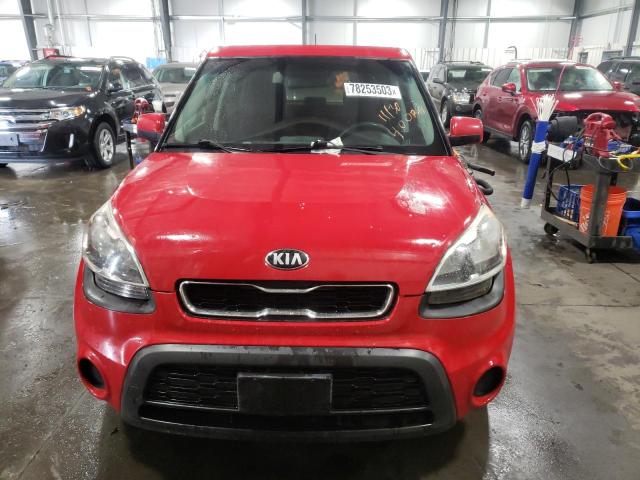 KNDJT2A56D7576271 - 2013 KIA SOUL RED photo 5