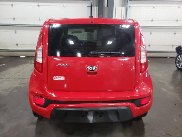 KNDJT2A56D7576271 - 2013 KIA SOUL RED photo 6