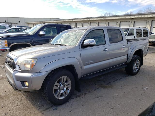 3TMLU4EN0FM180194 - 2015 TOYOTA TACOMA DOUBLE CAB SILVER photo 1