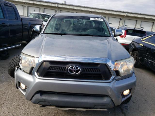 3TMLU4EN0FM180194 - 2015 TOYOTA TACOMA DOUBLE CAB SILVER photo 5