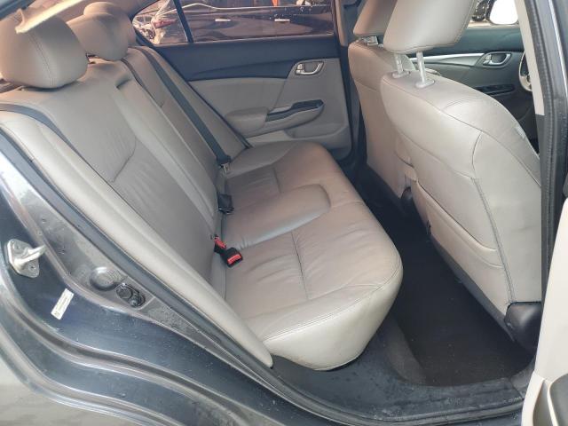 19XFB2F93DE088917 - 2013 HONDA CIVIC EXL ნაცრისფერი ფოტო 10