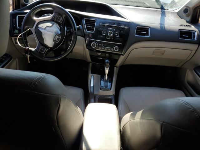 19XFB2F93DE088917 - 2013 HONDA CIVIC EXL ნაცრისფერი ფოტო 8