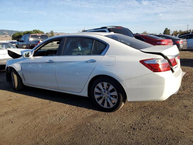 1HGCR2F88FA062293 - 2015 HONDA ACCORD EXL WHITE photo 2