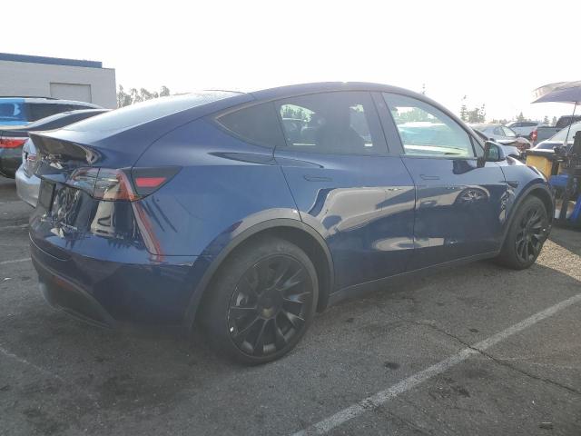 7SAYGDEE3NF351006 - 2022 TESLA MODEL Y BLUE photo 3