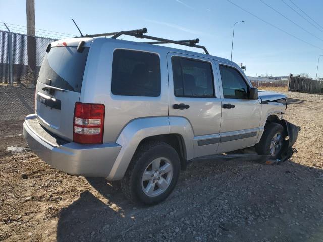 1C4PJMAK5CW148357 - 2012 JEEP LIBERTY SPORT SILVER photo 3