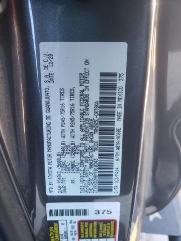 3TYRX5GN0MT010343 - 2021 TOYOTA TACOMA ACCESS CAB გრაფიტი ფოტო 13